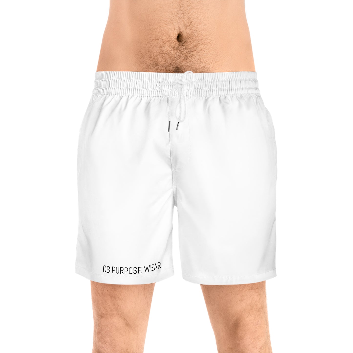 Stylish Men's Mid-Length Swim Shorts, Beachwear, Summer Fashion, Pool Party Essentials, Vacation Swimwear, Casual Swim Attire