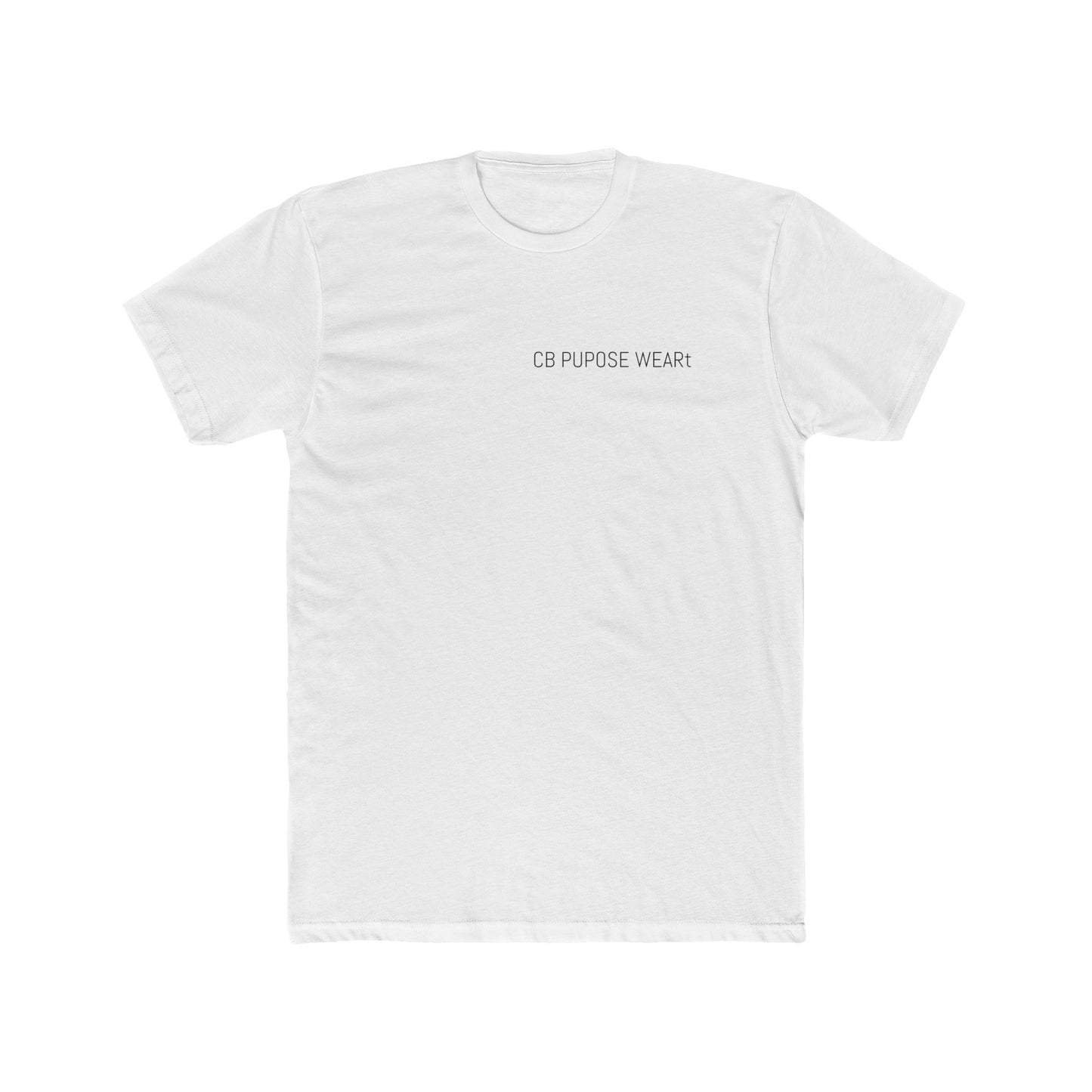 Purpose-Driven Unisex Cotton Crew Tee, Motivational Shirt, Gift for Her, Gift for Him, Inspirational Apparel, Everyday Wear