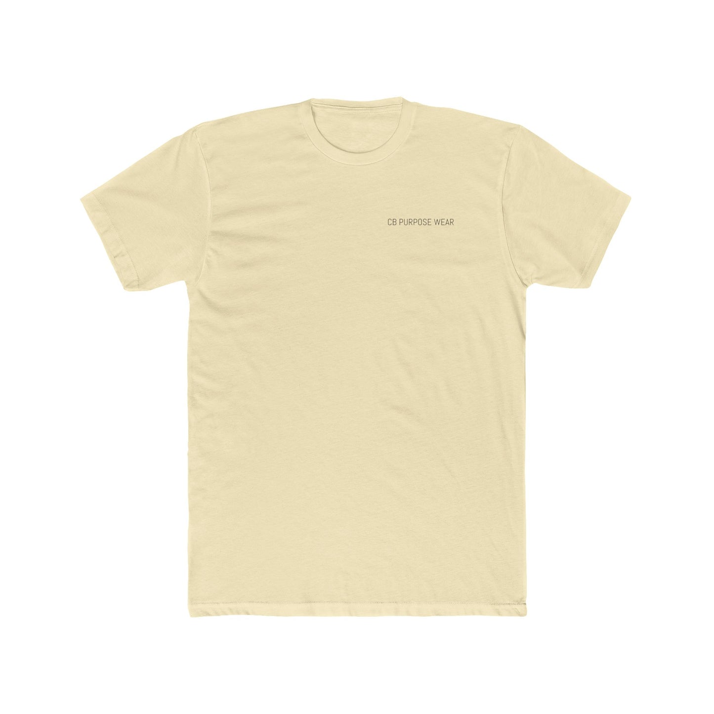Purpose-Driven Unisex Cotton Crew Tee, Inspirational Cotton T-Shirt, Cozy Everyday Wear, Motivational Gift, Relaxed Fit Casual Top