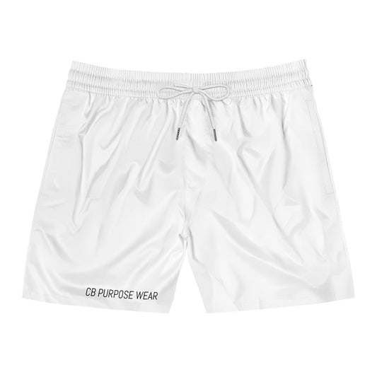 Stylish Men's Mid-Length Swim Shorts, Beachwear, Summer Fashion, Pool Party Essentials, Vacation Swimwear, Casual Swim Attire