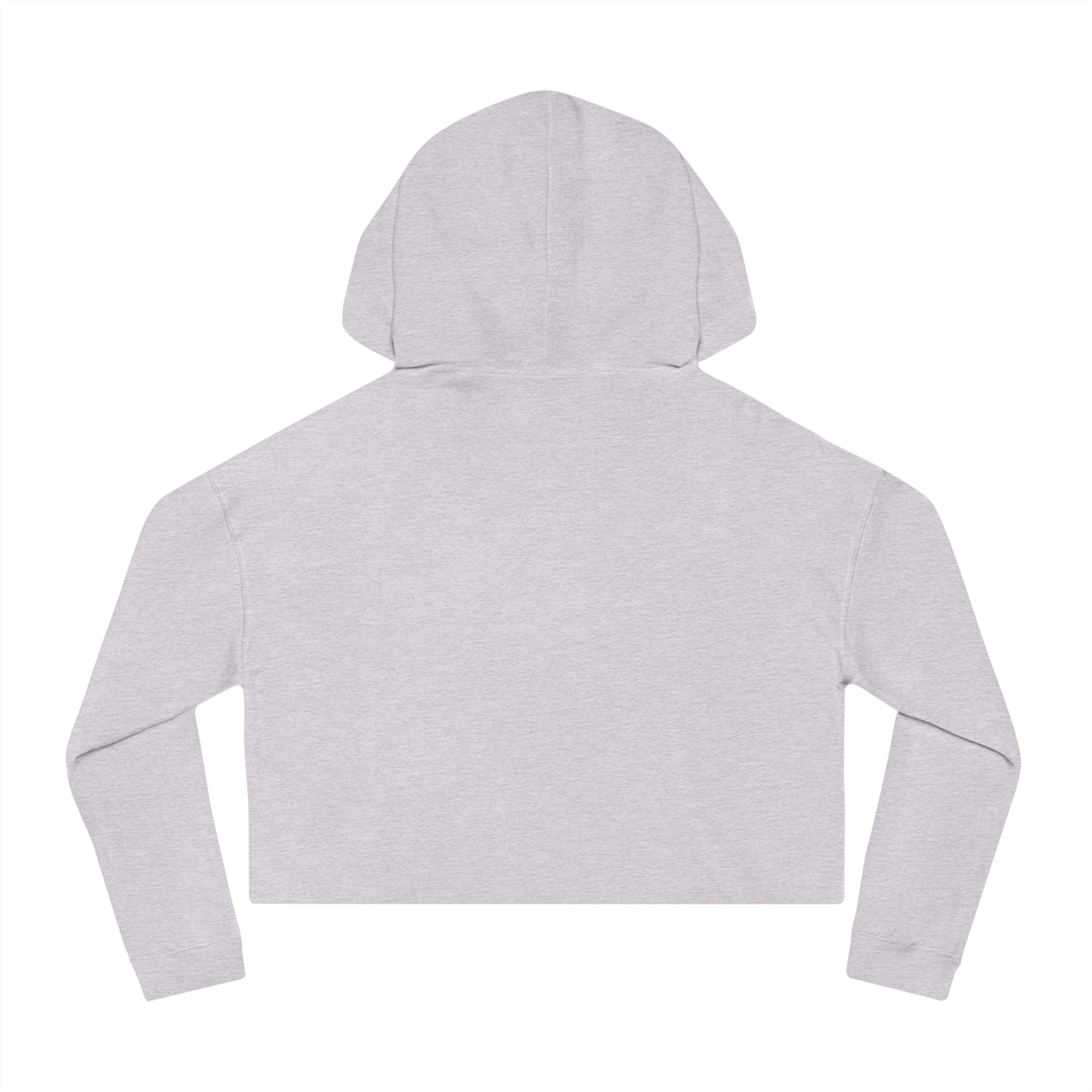 Faith-Inspiring Cropped Sweatshirt - Motivational Hooded Top for Women, Stylish Workout Gear, Casual Wear, Gift for Her, Faith Apparel