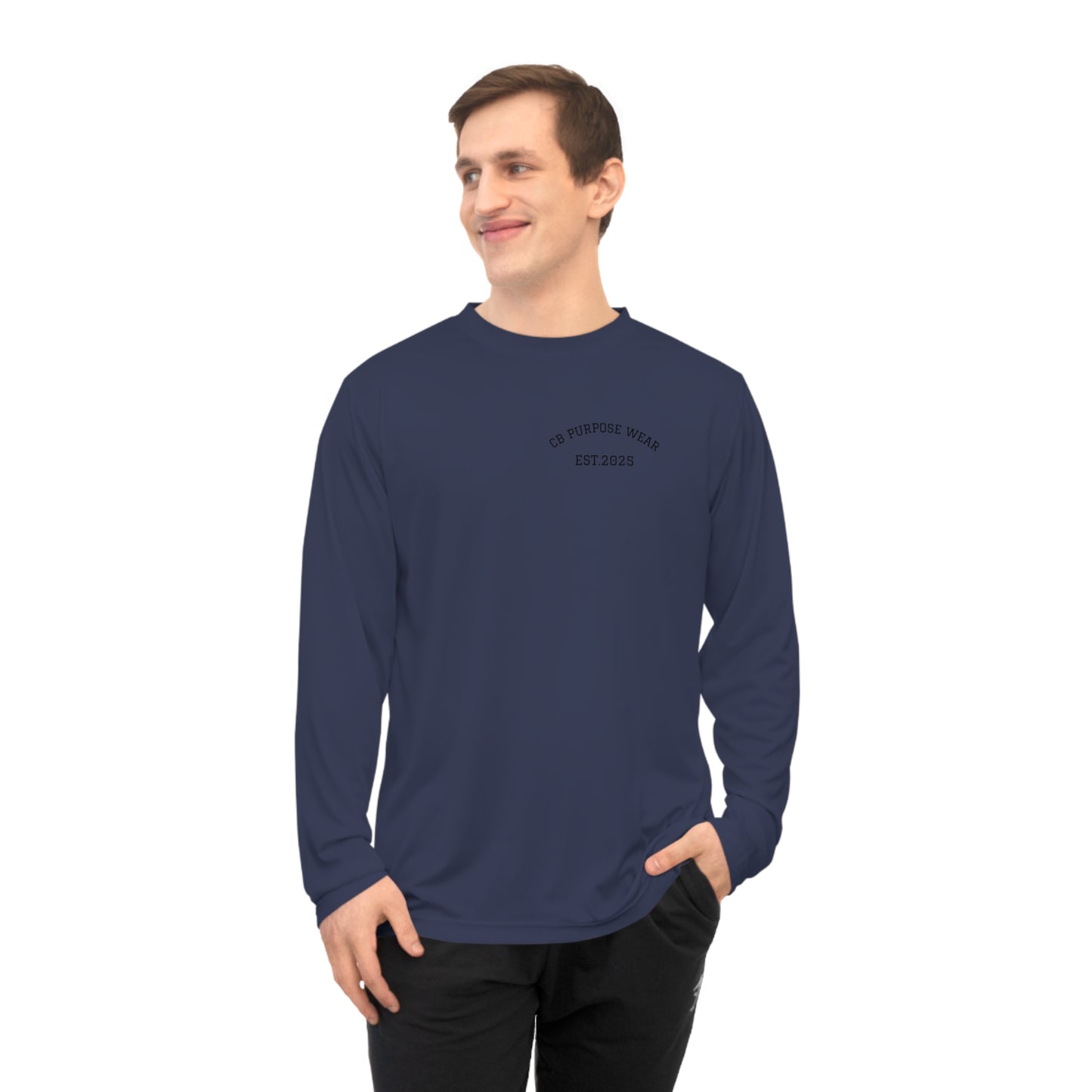 Unisex Performance Long Sleeve Tee for Active Lifestyles | Workout, Casual Wear, Sports Events, Gift, Est. 2023