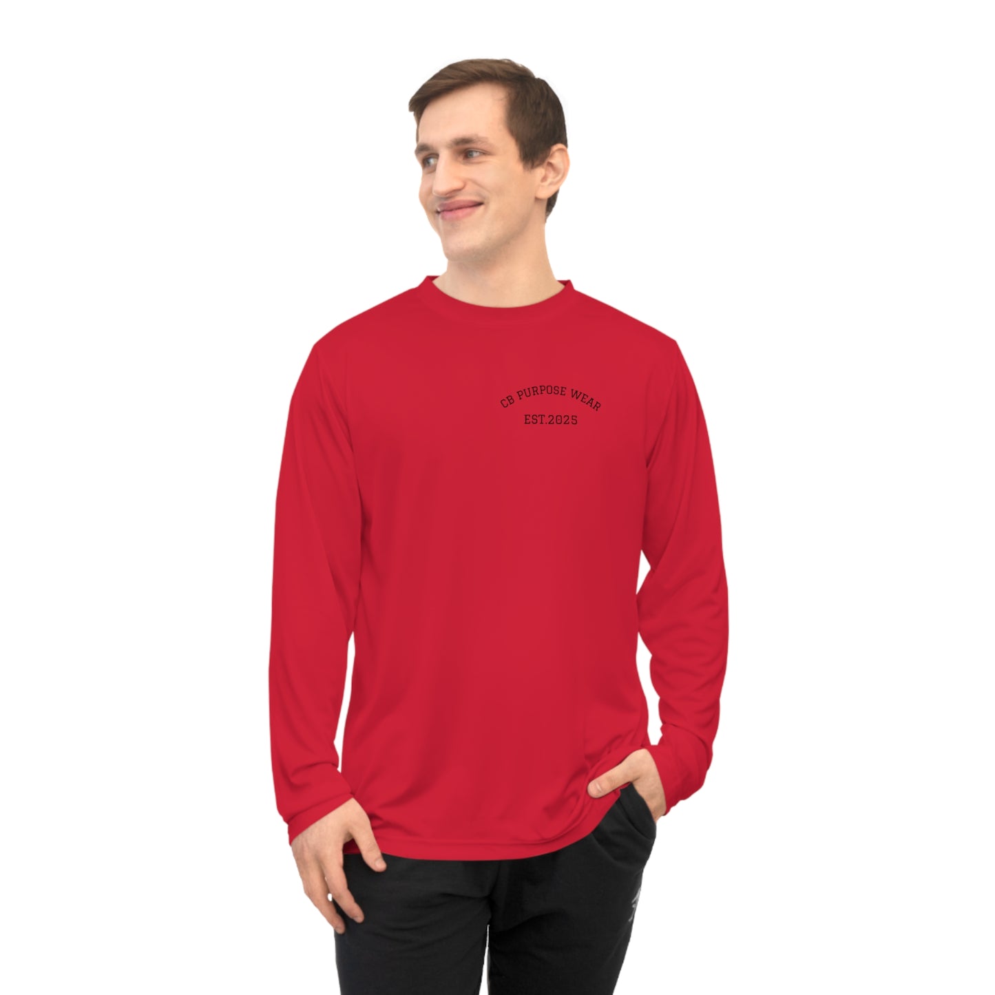 Unisex Performance Long Sleeve Tee for Active Lifestyles | Workout, Casual Wear, Sports Events, Gift, Est. 2023