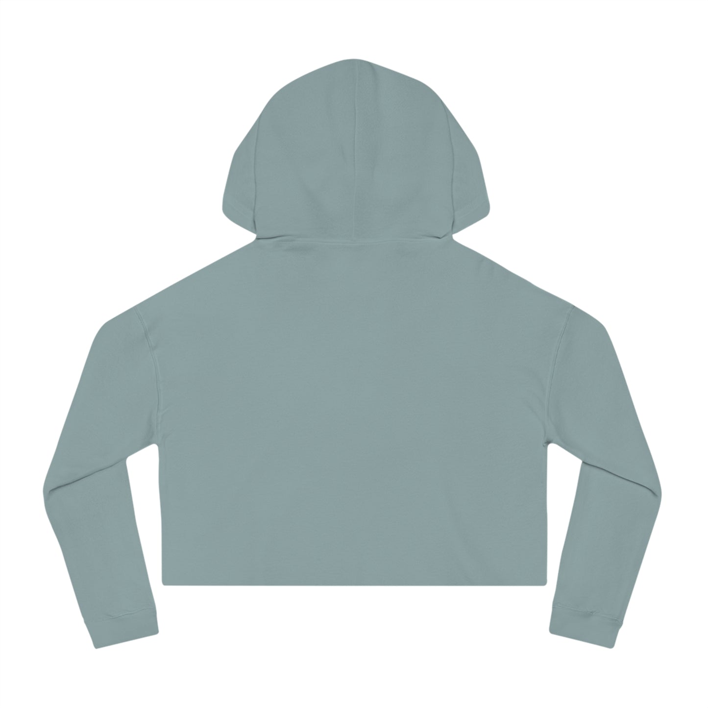Faith-Inspiring Cropped Sweatshirt - Motivational Hooded Top for Women, Stylish Workout Gear, Casual Wear, Gift for Her, Faith Apparel
